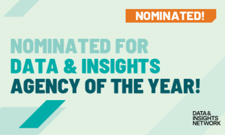 Ipsos I&O nominated for Data & Insights Agency of 2025
