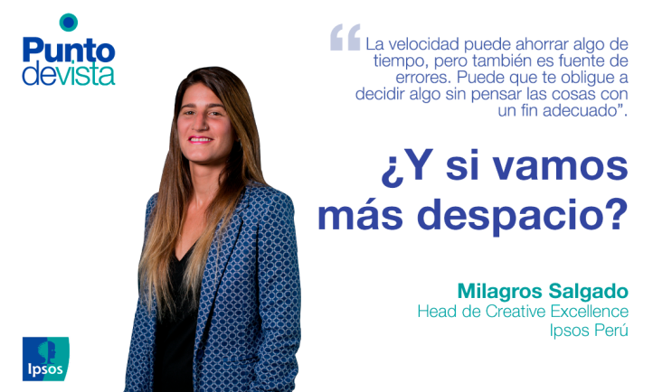 ¿Y si vamos más despacio?