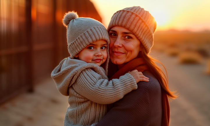 Imigracao mae e filho