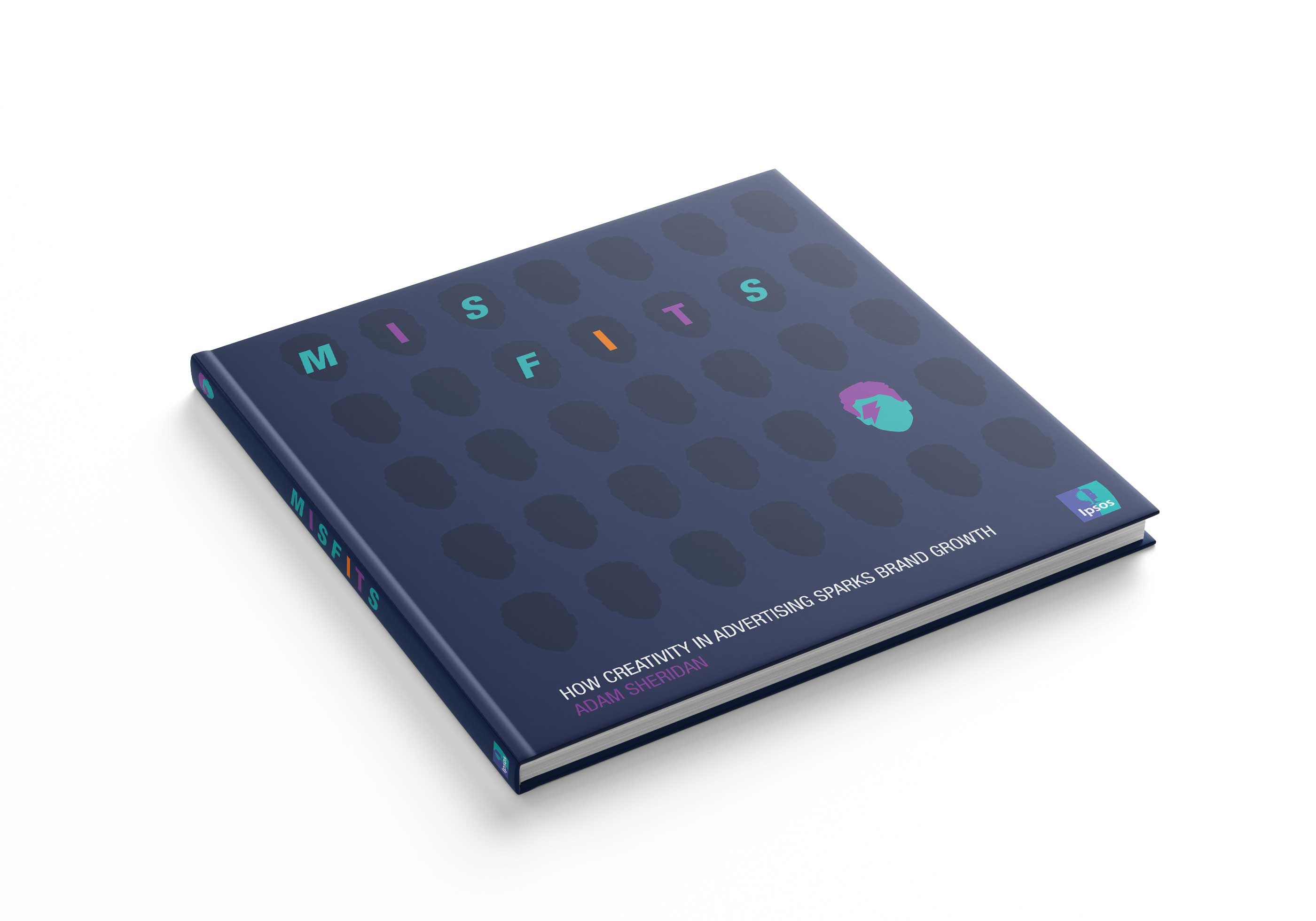 a package shot of the cover of the Misfits book by Adam Sheridan