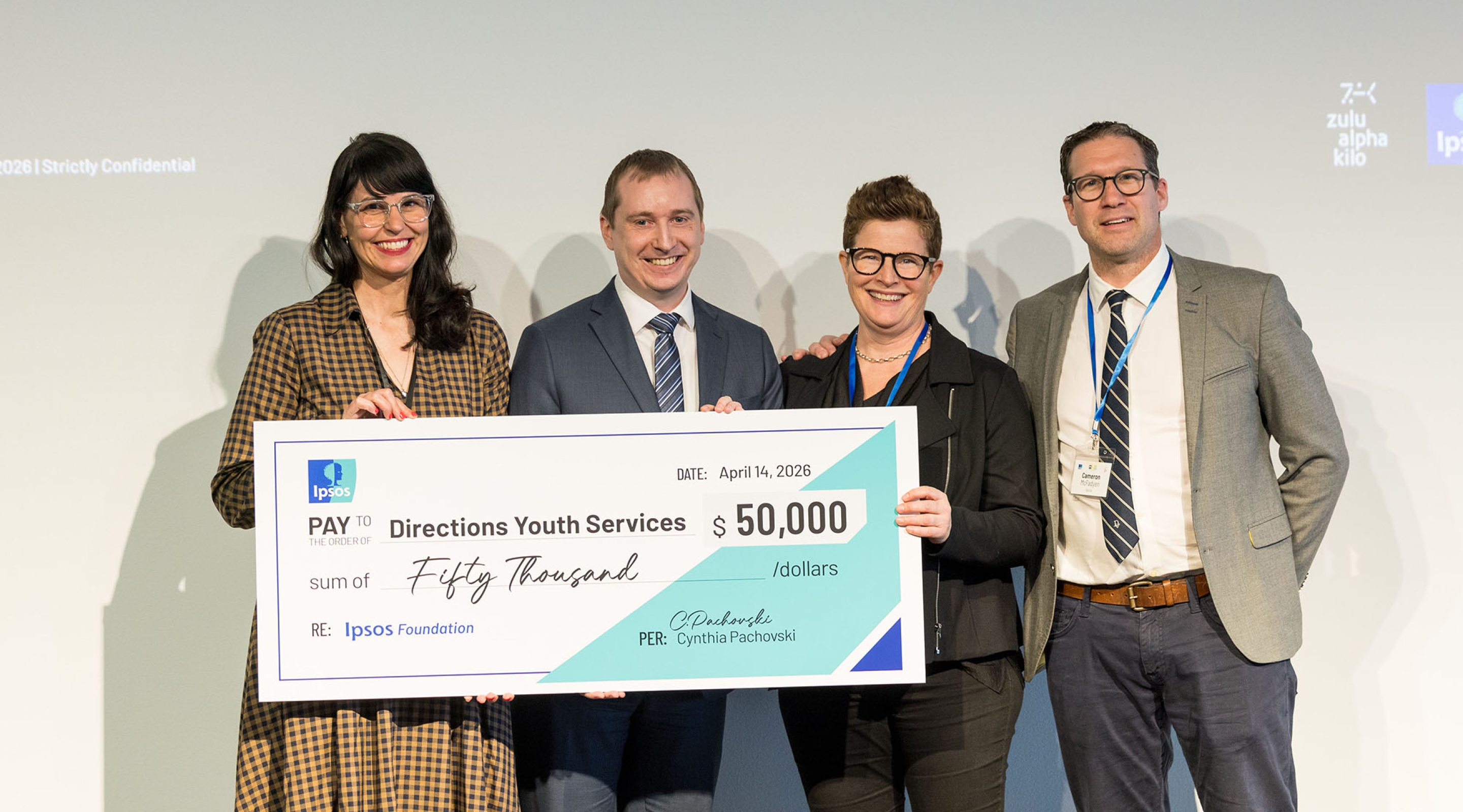Ipsos Announces $50,000 Grant to Provide Educational Opportunities for Unhoused Youth in Vancouver