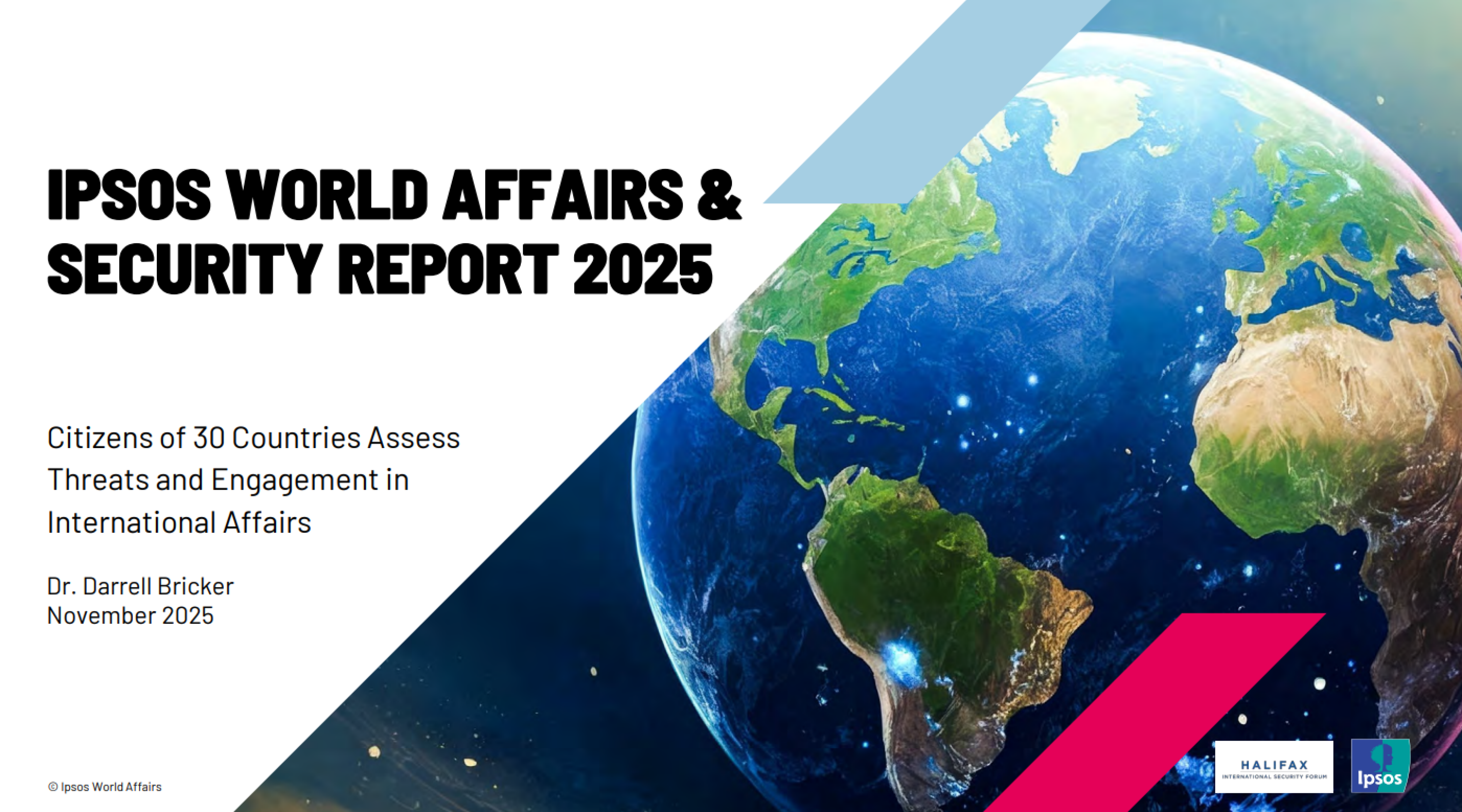 Ipsos World Affairs & Security Report 2025