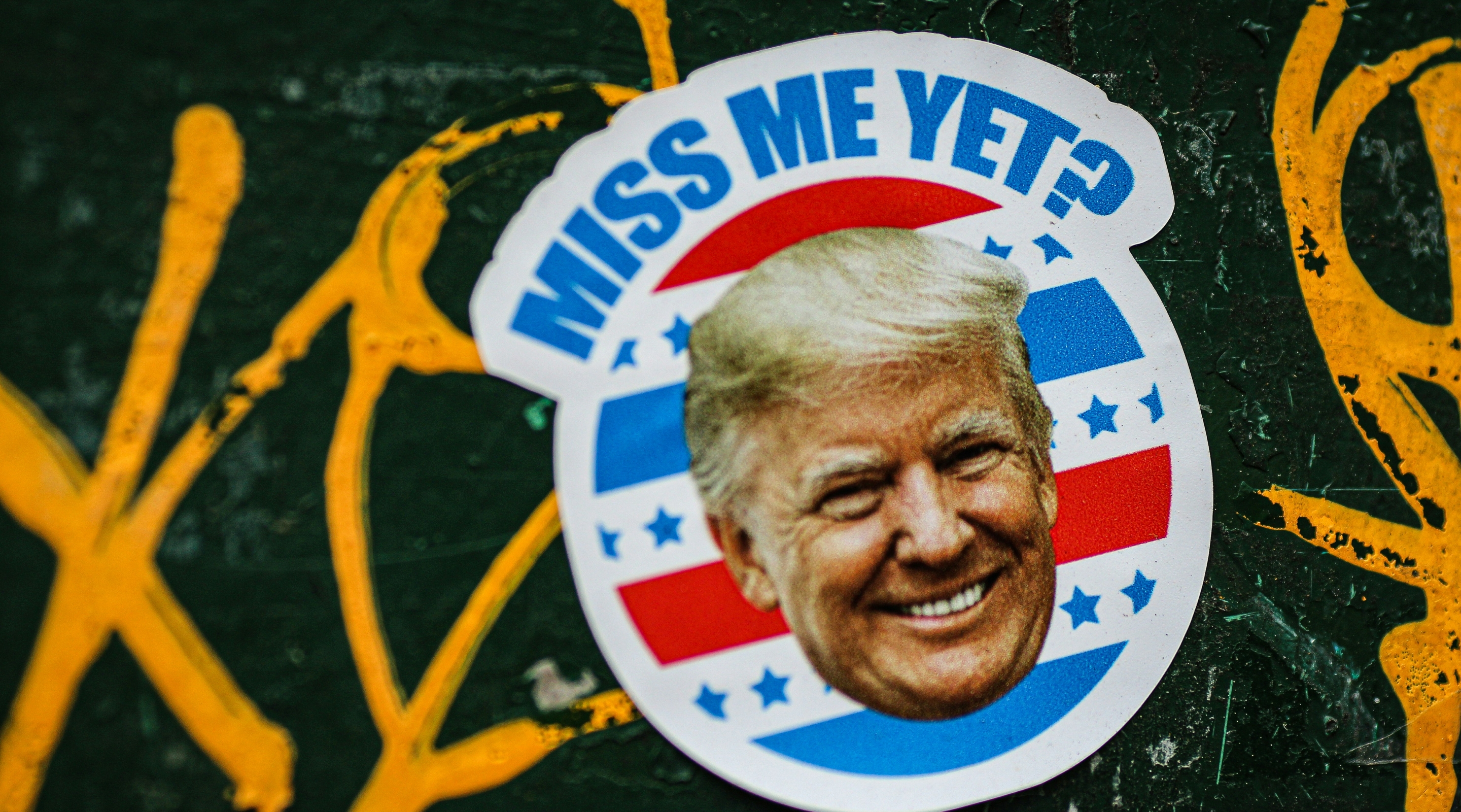 Trump sticker