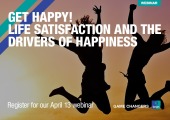 [WEBINAR] Get Happy! Life satisfaction and the drivers of happiness