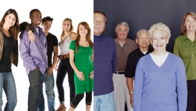 Millennials and Baby Boomers