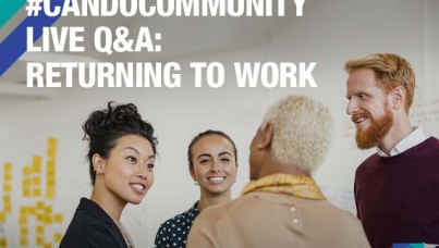 #CanDoCommunity Live Q&A: Returning to work
