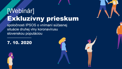 [WEBINÁR] Exkluzívny prieskum o vnímaní súčasnej situácie druhej vlny koronavírusu