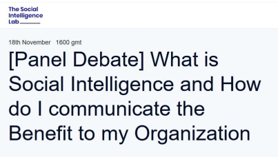 How do I communicate the benefits of Social Intelligence