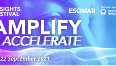 [ÉVÉNEMENT] - ESOMAR Insights Festival 2021