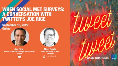 When Social Met Surveys: A Conversation with Twitter’s Joe Rice