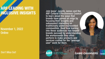 ARF Leading with Inclusive Insights