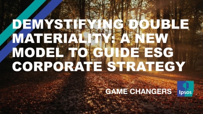 Ipsos | ESG double materiality