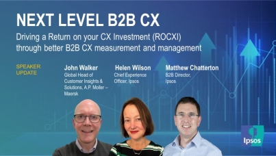 Ipsos | Webinar | Customer Experience | B2B