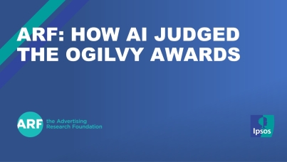 ARF: How AI Judged the Ogilvy Awards