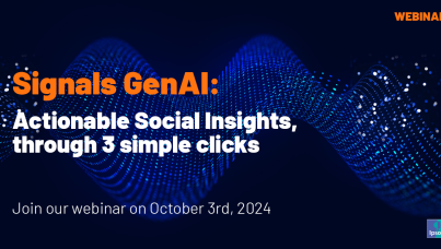 Signals GenAI - Actionable Social Insights, through 3 simple clicks | Webinar
