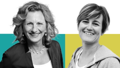 Foto von Inga Havemann und Yvonne Höbel