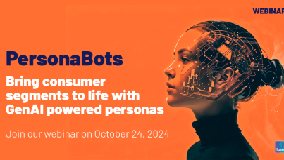 WEBINAR: PersonaBots - Bring consumer segments to life with GenAI powered personas