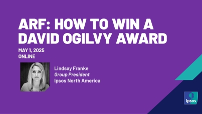 ARF: How to Win a David Ogilvy Award