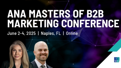 ANA Masters of B2B Marketing Conference