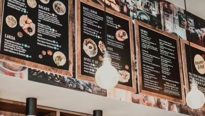 AGENDA: ON THE MENU