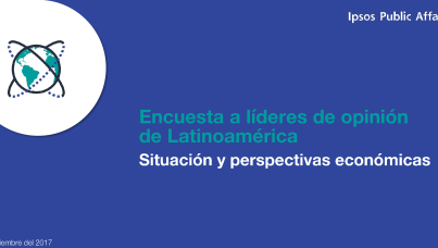 Encuesta a líderes de opinión de Latinoamérica: situación y perspectivas económicas