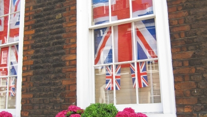 Patriotism is always at it's peak during a British royal wedding