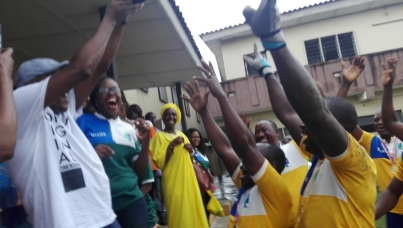 People in Jubilation