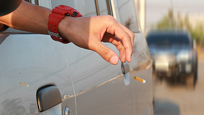 Autoroute et déchets