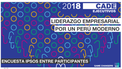 Encuesta CADE Ejecutivos 2018