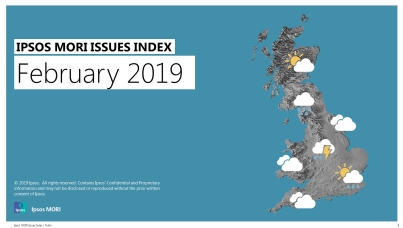 Ipsos Issues Index - February 2019