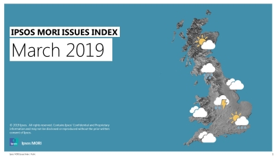 Ipsos Issues Index March 2019