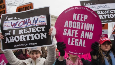 Abortion demonstration