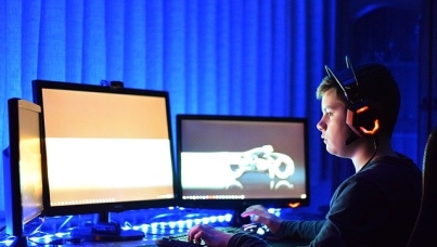child on computer
