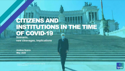 Coronavirus I Italia I Cittadini I Istituzioni I Ipsos 