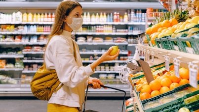 women wearing mask