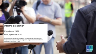 Encuesta Nacional Urbana Agosto 2020 - Elecciones 2021