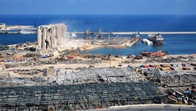 Explosion damage in Beirut | Ipsos | World Bank