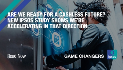 Are we ready for a cashless future? New Ipsos study shows we’re accelerating in that direction.