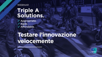 InnoTest I Triple A Solutions I Innovazione I Webinar I Ipsos 