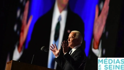 Ipsos | Medias en Seine | Les Echos | Sopra Steria | Trump | Biden | Election US