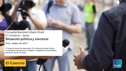 Situación política y electoral- Encuesta Nacional Urbano Rural El Comercio – Ipsos