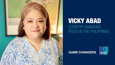 Vicky Abad, Country Manager,  Ipsos in the Philippines