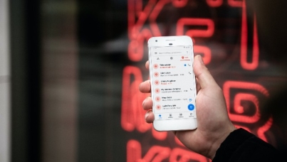Person Holding Phone