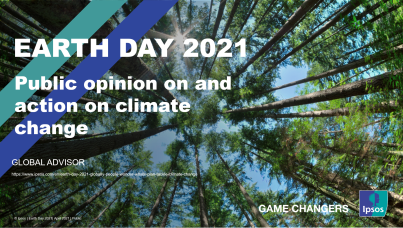 Earth Day report cover