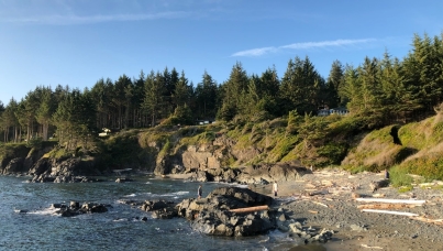 Beach on Vancouver Island