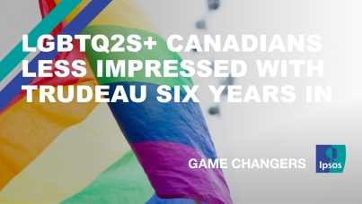 LGBTQ2S+ Canadians Less Impressed with Trudeau Six Years In