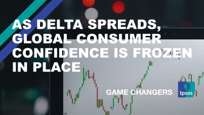 As Delta spreads, global consumer confidence is frozen in place