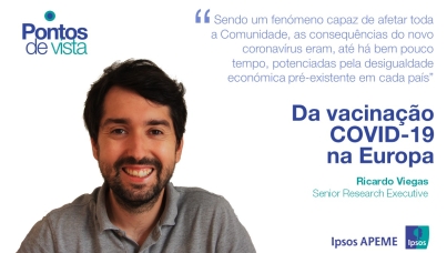 Pontos de Vista - Da vacinação COVID19 na Europa - Ipsos Apeme