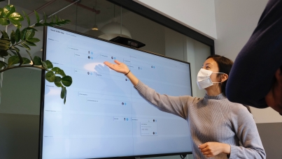 mask wearing coronavirus pandemic return to workplace safe measures singapore