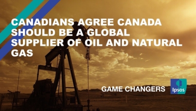 Canadians agree Canada should be a global supplier of oil and natural gas